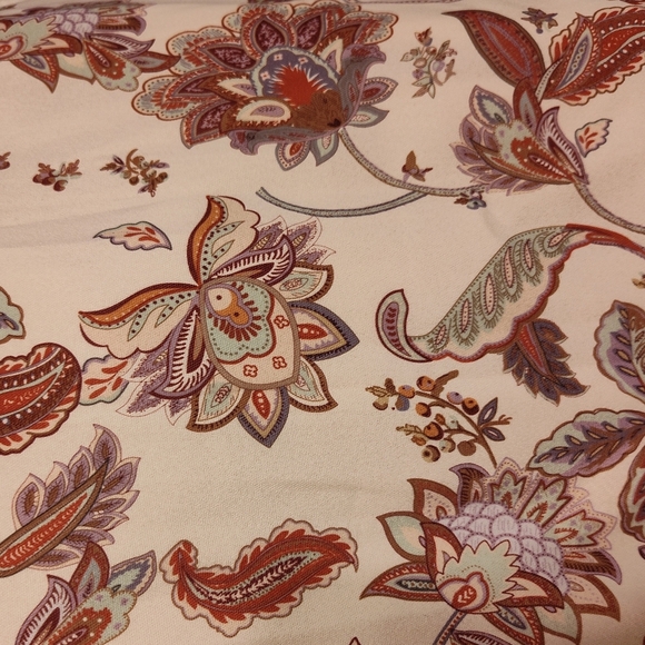 NWT Grace Karin Paisley Smocked Maxi Dress, Lined - Picture 2 of 11